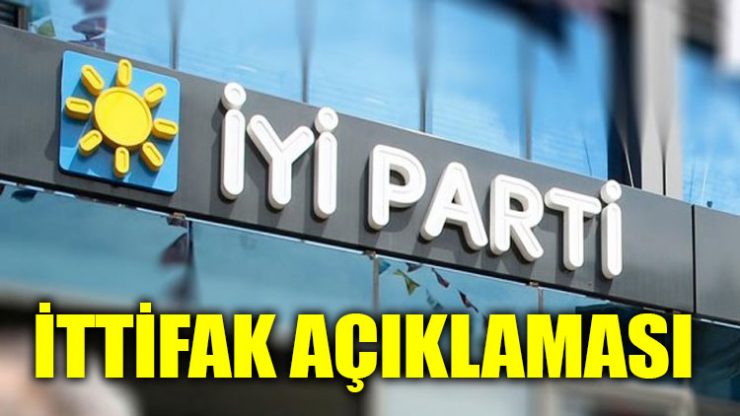 İYİ Parti’den ittifak açıklaması