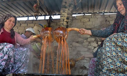 Yılda 50 ton pekmez üretip, 1 milyon lira gelir elde ediyorlar