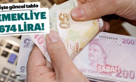 Emekliye müjde! 674 lira artış… En düşük emekli maaşı ne kadar olacak?