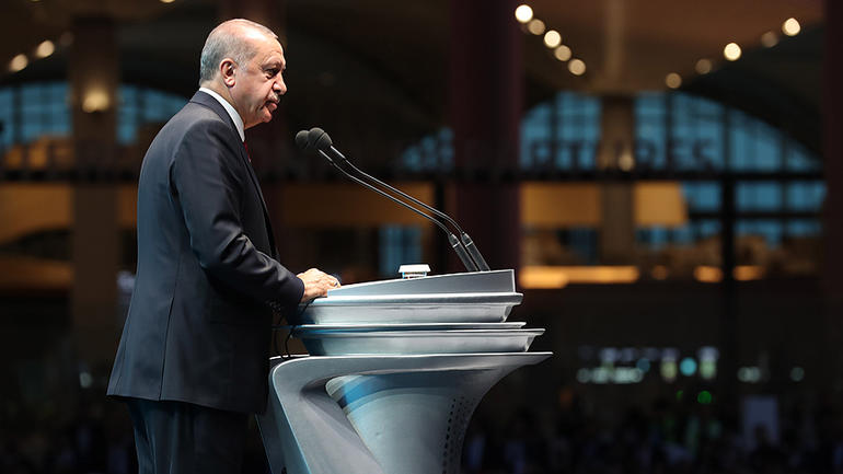 Cumhurbaşkanı Erdoğan, yeni havalimanının ismini açıkladı