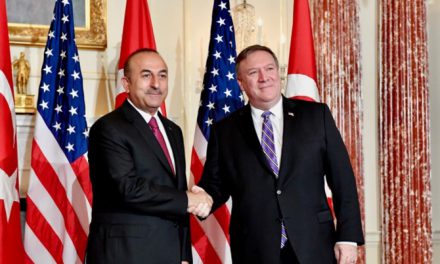 Çavuşoğlu ABD’li mevkidaşı Pompeo ile görüştü