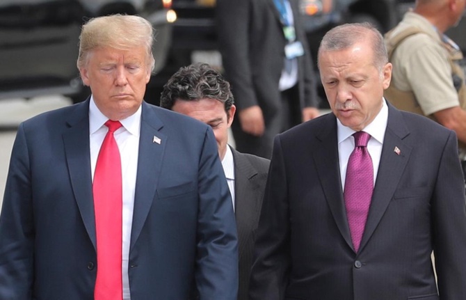 Cumhurbaşkanı Erdoğan, Trump ile görüştü