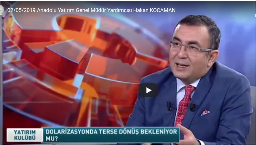 YÖNETİM KURULU ÜYEMİZ HAKAN KOCAMAN BLOOMBERGHT’ DE YATIRIM KULÜBÜNDE KONUK…