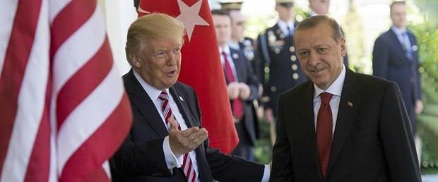 Cumhurbaşkanı Erdoğan, ABD Başkanı Trump ile görüştü