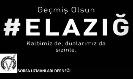 GEÇMİŞ OLSUN ELAZIĞ….