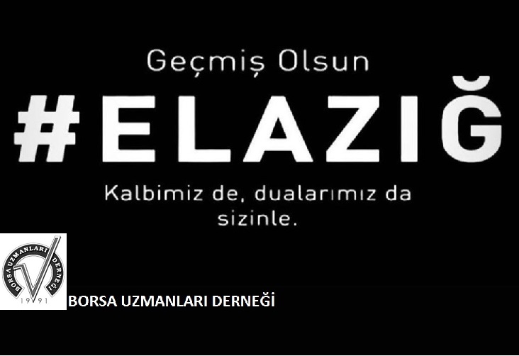 GEÇMİŞ OLSUN ELAZIĞ….