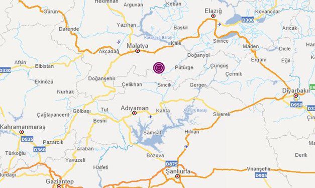 Malatya Battalgazi’de 4,4’lük deprem