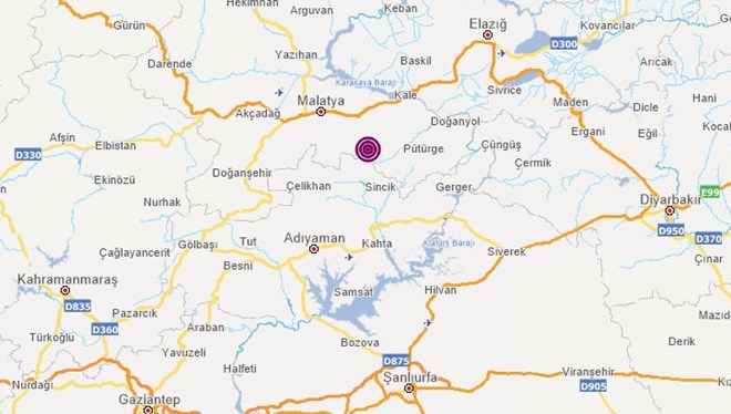 Malatya Battalgazi’de 4,4’lük deprem