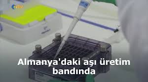 Almanya’daki aşı üretim bandında