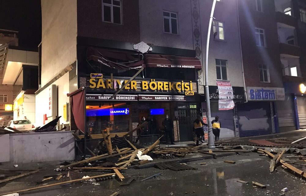 İstanbul’da fırtına etkili oluyor