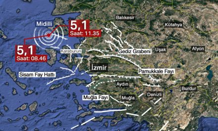 Karaburun açıklarında 5,1 büyüklüğünde bir deprem daha