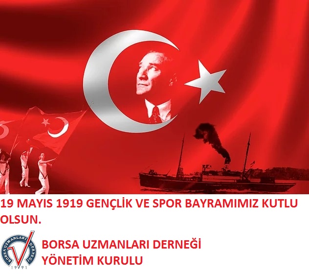 19 MAYIS 1919 GENÇLİK VER SPOR BAYRAMINIZ KUTLU OLSUN.