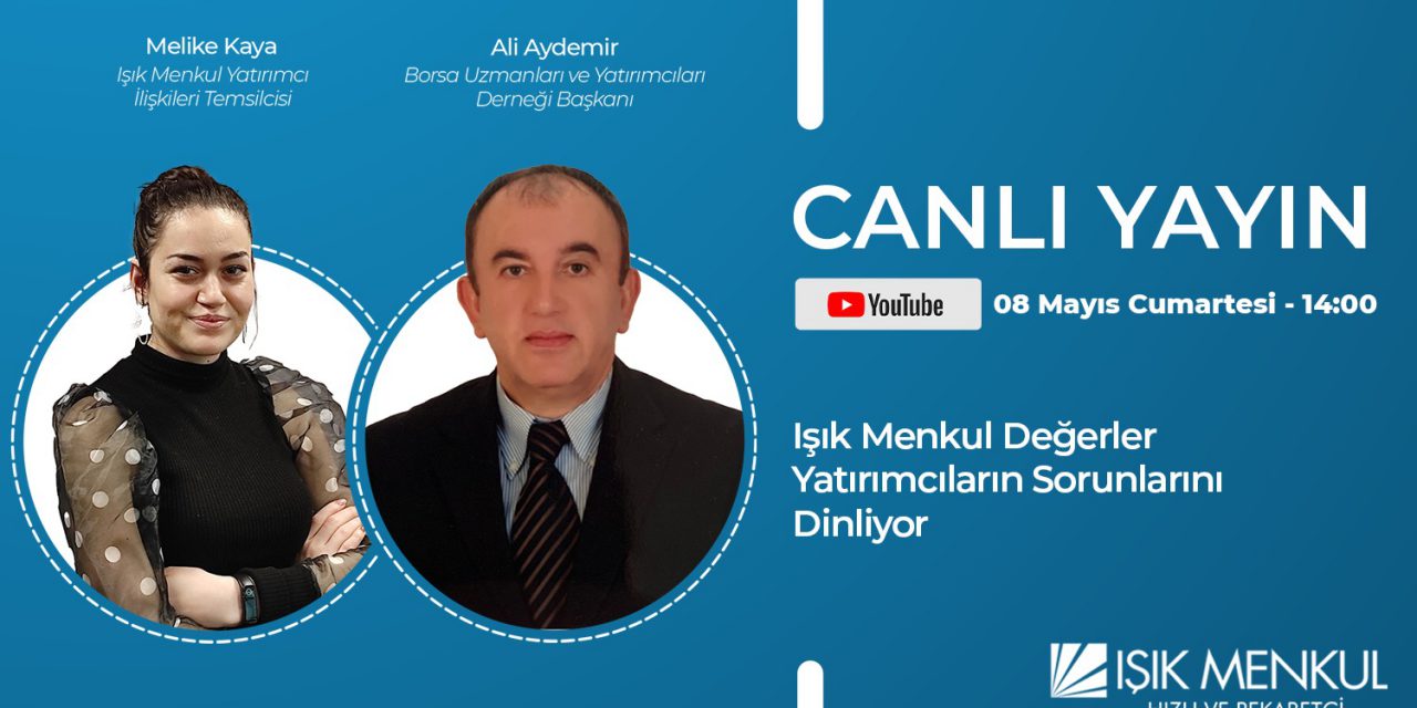 BORSA UZMANLARI DERNEĞİ BAŞKANIMIZ ALİ AYDEMİR MELİKE KAYA’NIN KONUĞUYDU