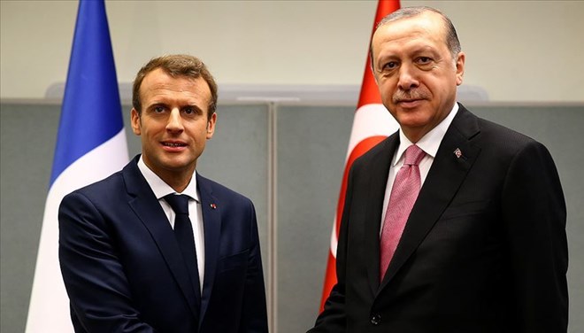 Macron’dan Erdoğan açıklaması