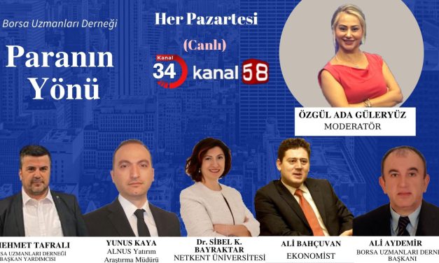 10 ocak 2022 tarihinde borsa uzmanları derneği olarak kanal 34-kanal 58 ortak yapımı paranın yönüne konuk olduk…